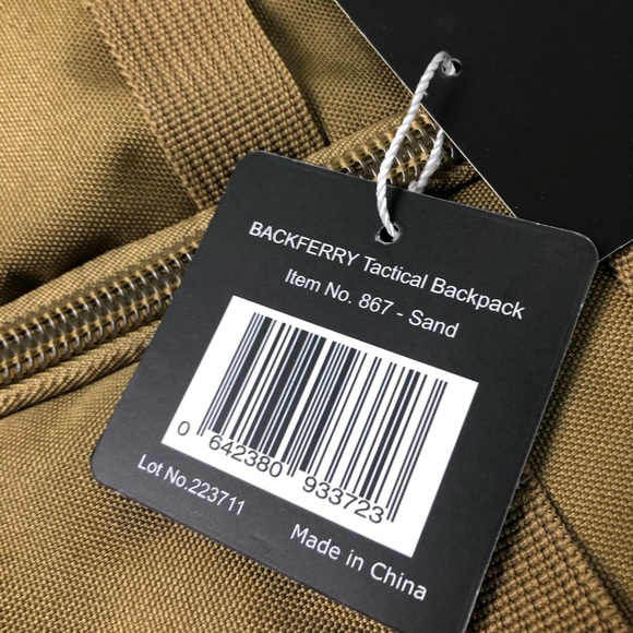 Backferry MOLLE Hiking Bugout Hunting Camping  Backpack NWT New - Picture 10 of 11